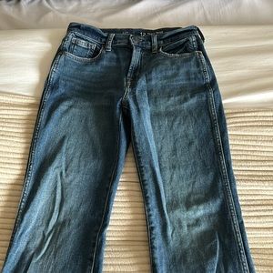 Gap High rise vintage boot jeans